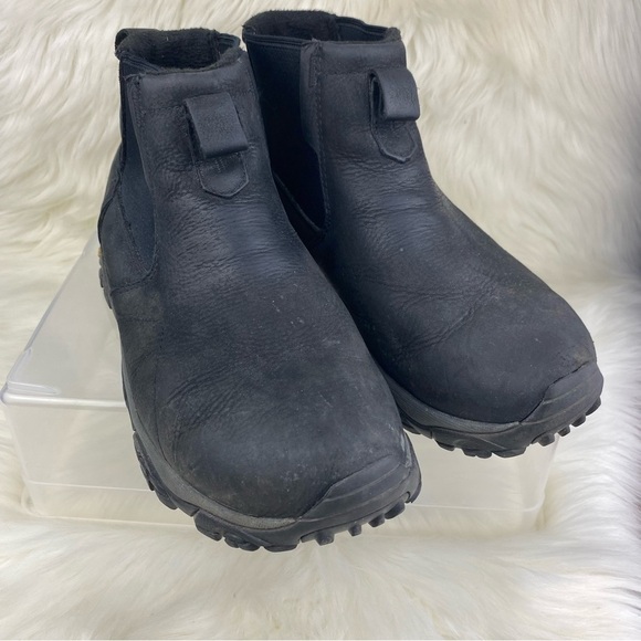 MERRELL MOAB ADVENTURE CHELSEA POLAR WATERPROOF ANKLE BOOTS SIZE 7.5 - Picture 1 of 10